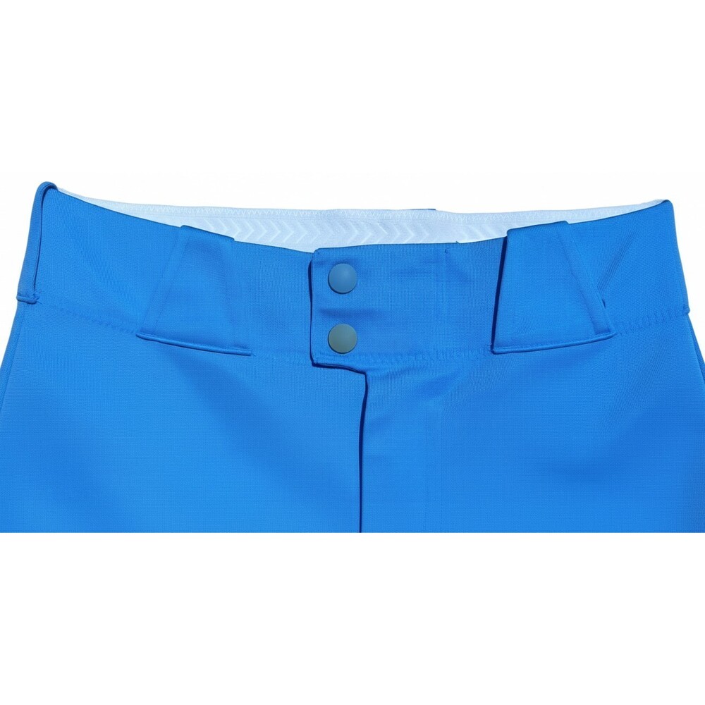 Nike Team Softball Pants Women Large Baby Blue 3/4 Cropped Capri 100% Polyester - Picture 3 of 13